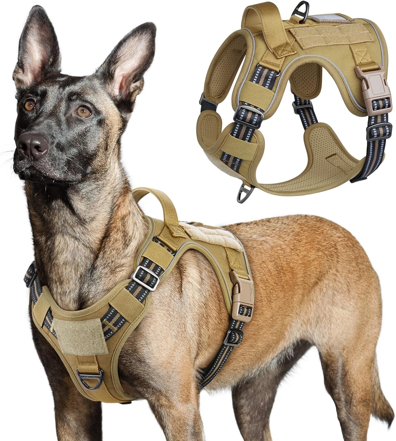 No Pull Tactical Dog Harness