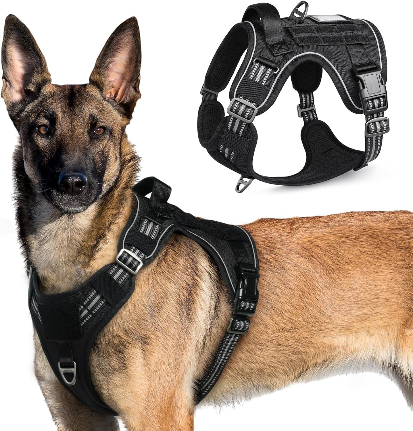 No Pull Tactical Dog Harness