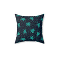 Sea Turtle Pattern Pillow | Decorative Throw Pillow