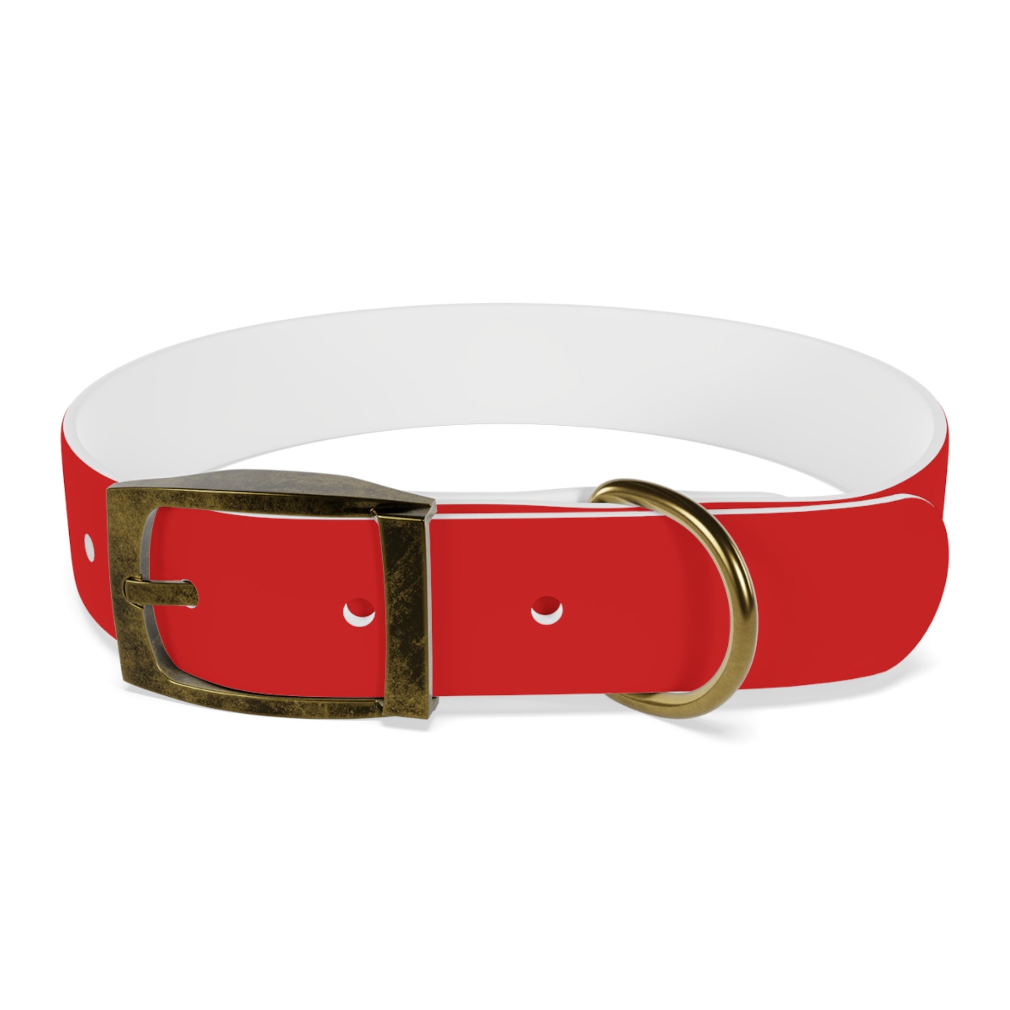 Durable Waterproof Dog Collar | Red