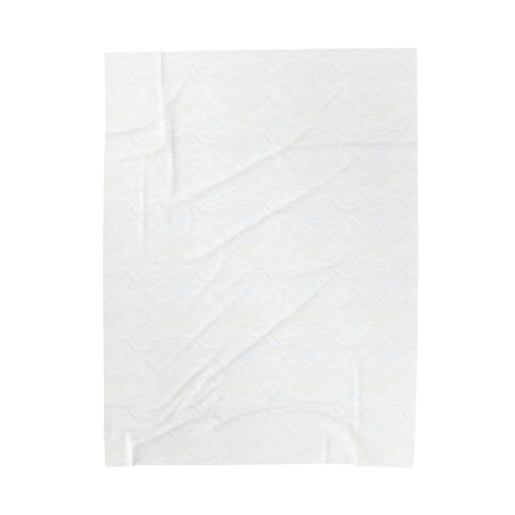 Velveteen Plush Blanket | Paw Print