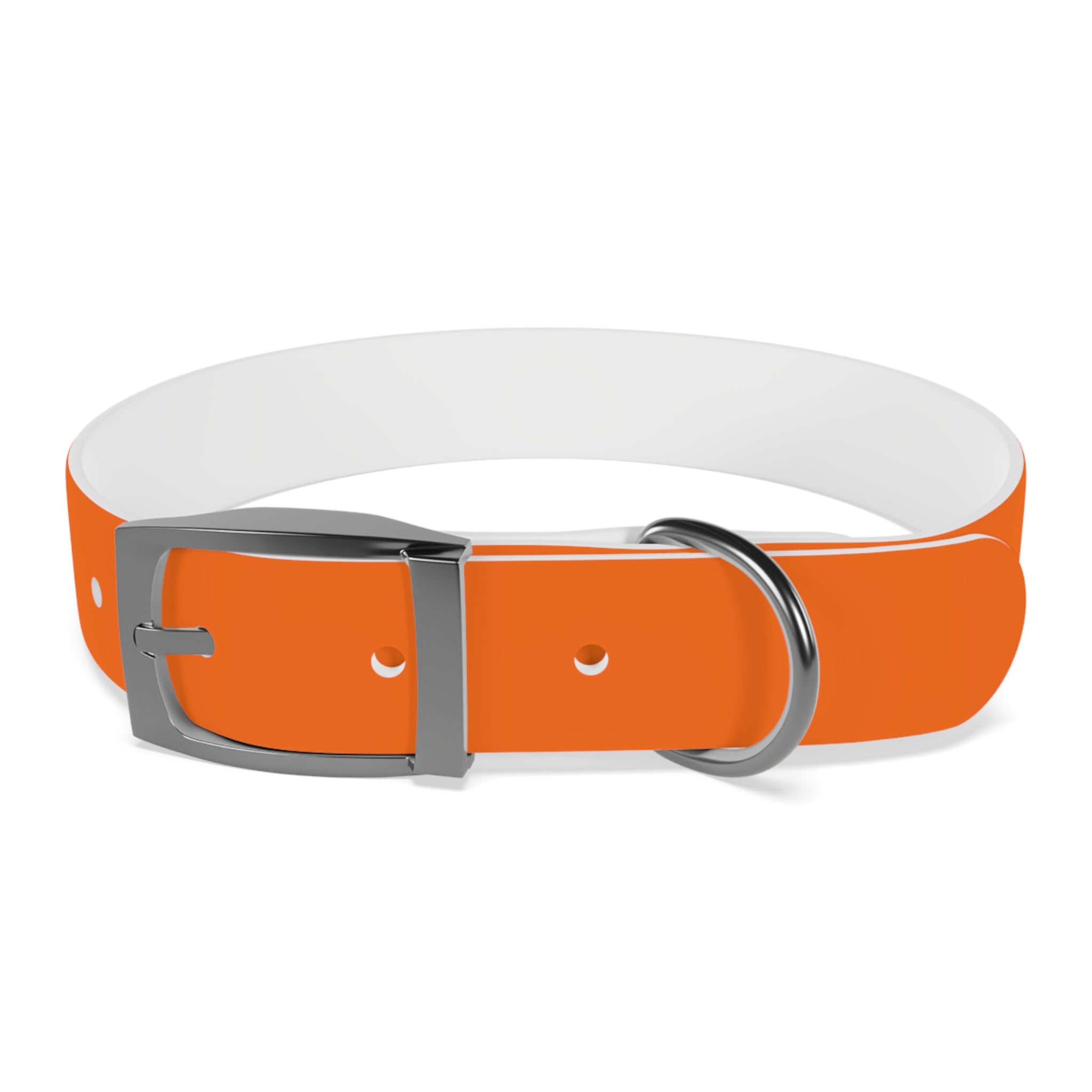 Durable Waterproof Dog Collar | Orange