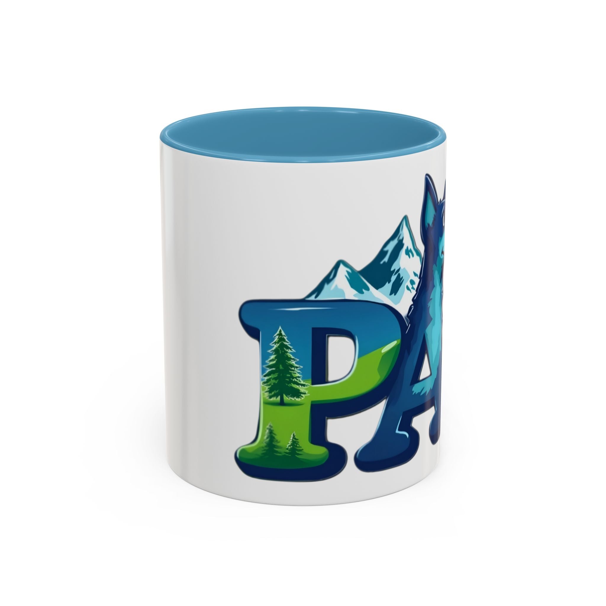 Puppy Adventure Center Ceramic Coffee Mug