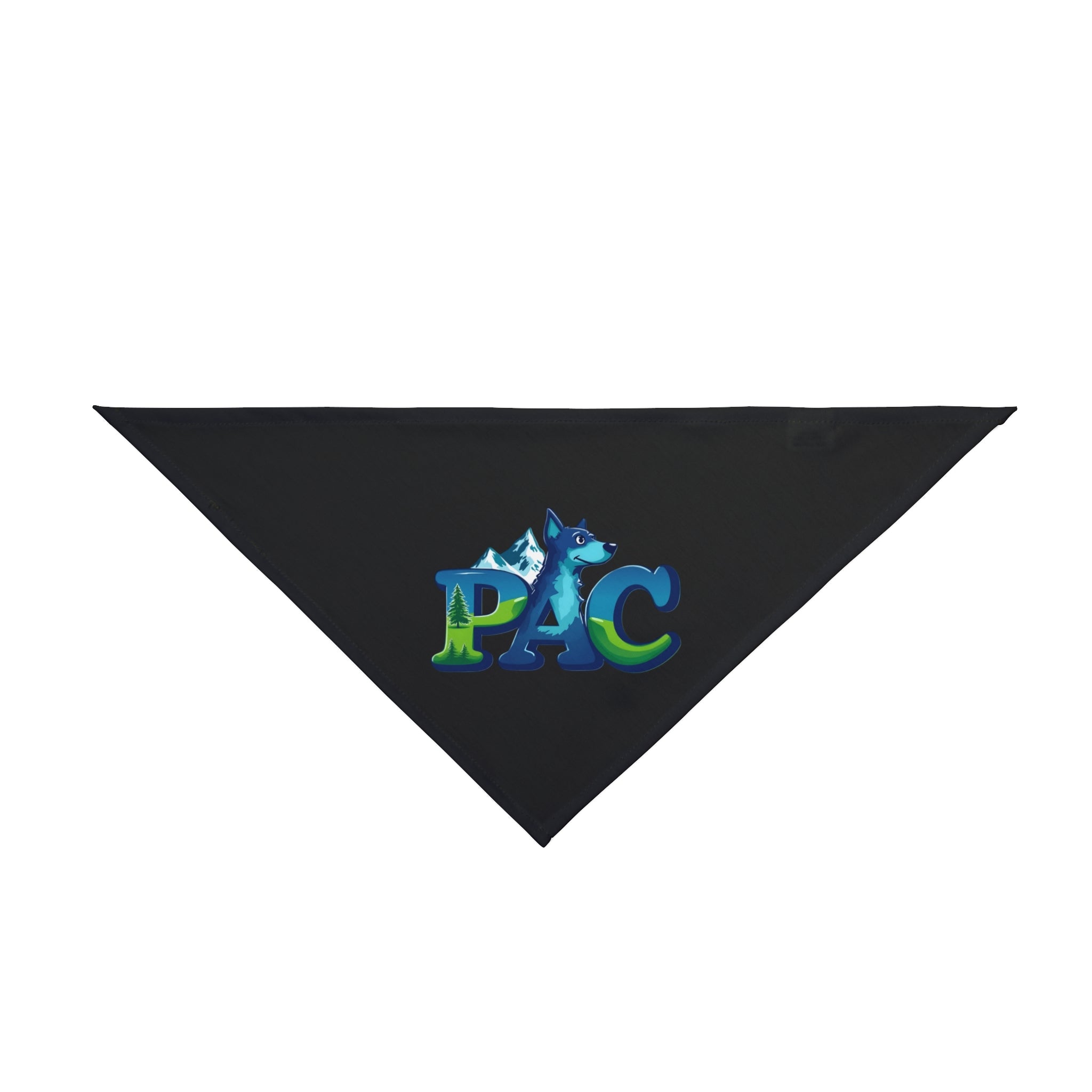 Puppy Adventure Center | Dog Bandana | Black