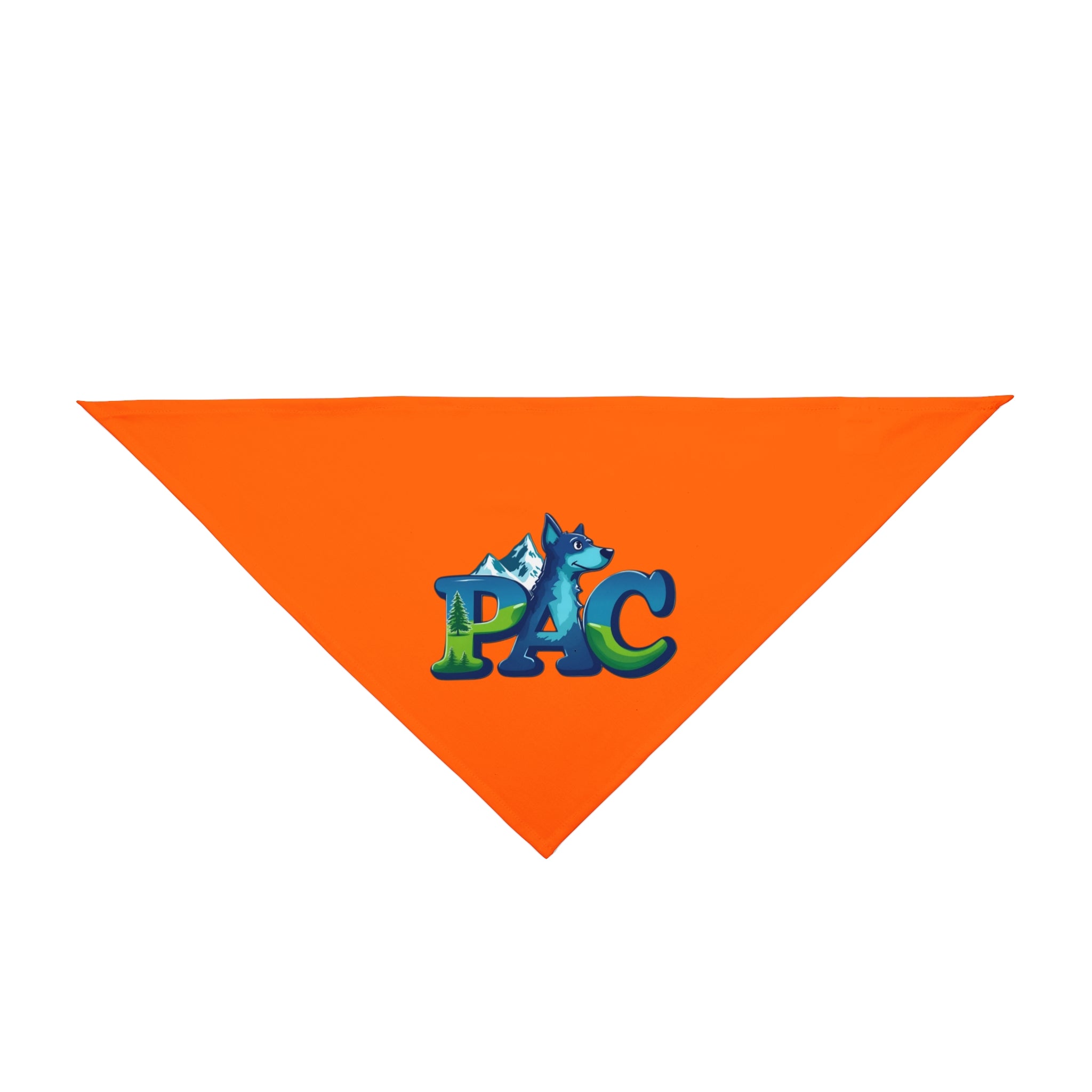 Puppy Adventure Center | Dog Bandana | Orange