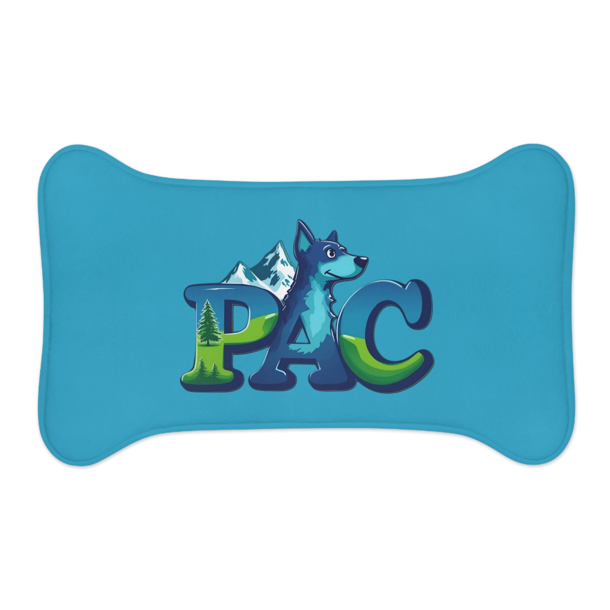 Puppy Adventure Center | Pet Feeding Mats | Turquoise