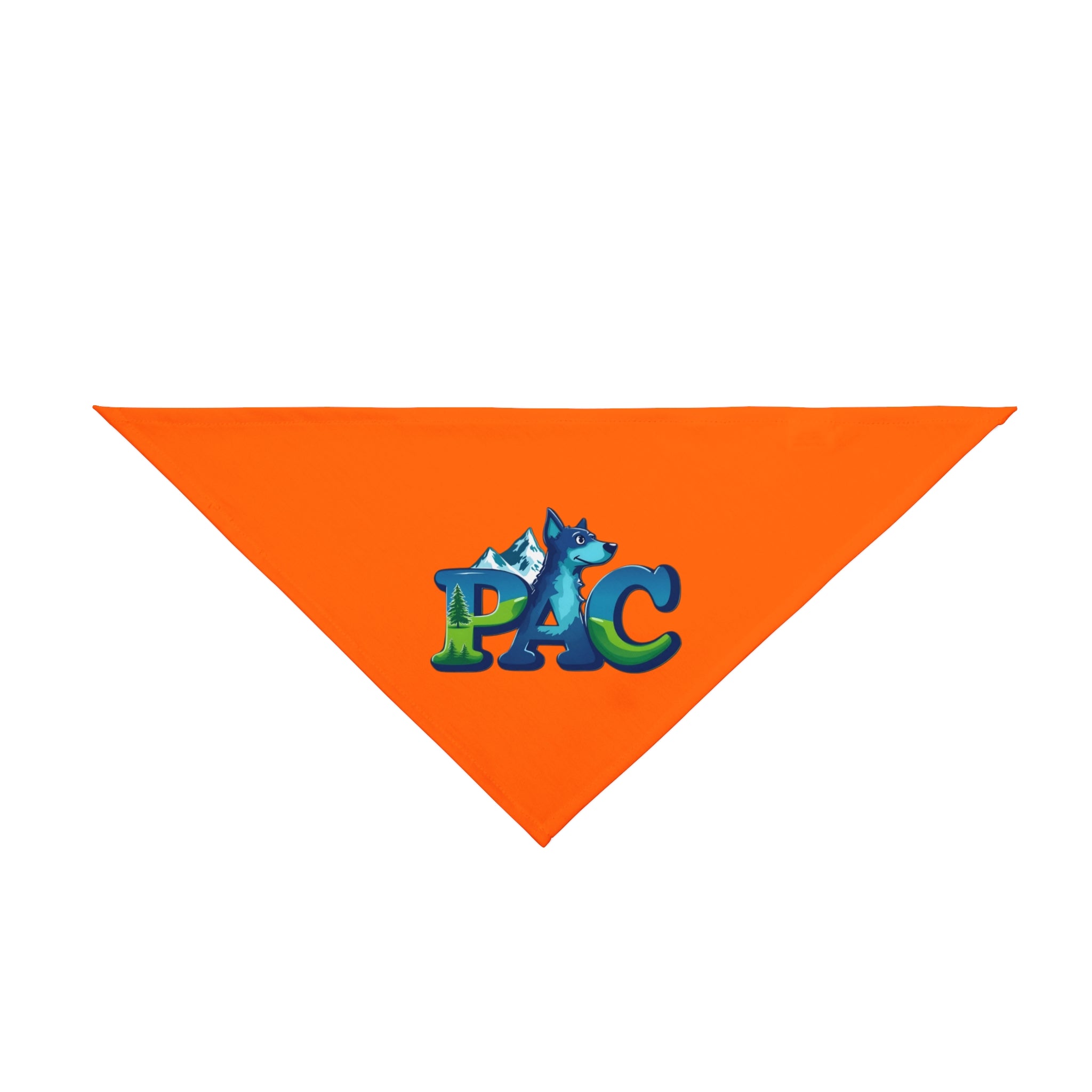 Puppy Adventure Center | Dog Bandana | Orange