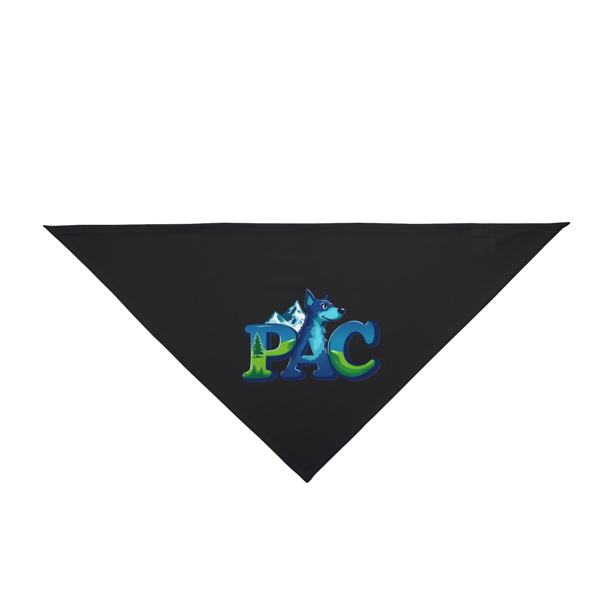 Puppy Adventure Center | Dog Bandana | Black