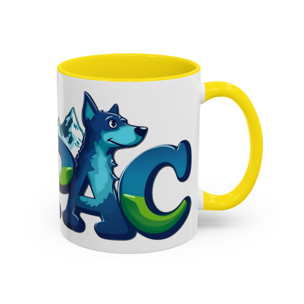 Puppy Adventure Center Ceramic Coffee Mug