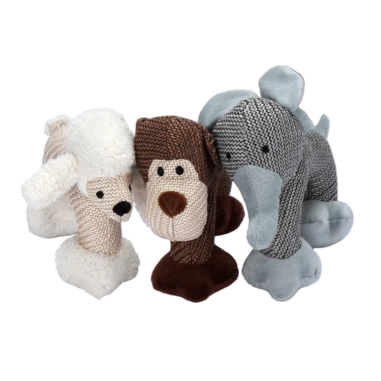 Whistle Pals: Interactive Plush Dog Toys For Biting Fun