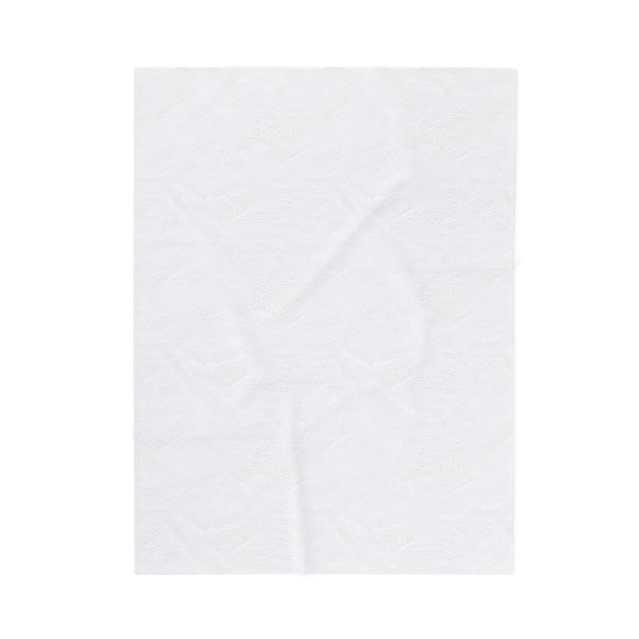 Velveteen Plush Blanket | Paw Print
