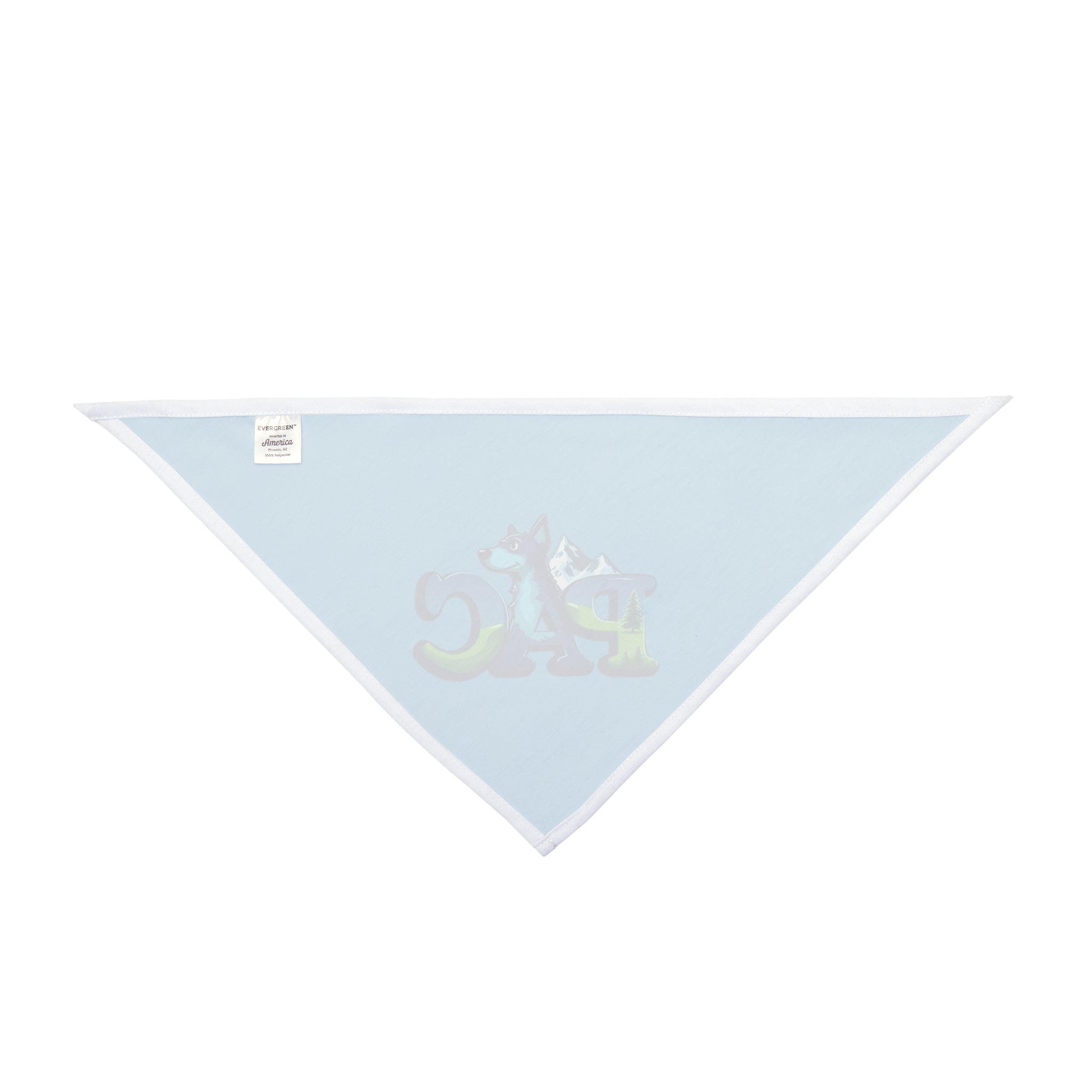 Puppy Adventure Center | Dog Bandana | Turquoise