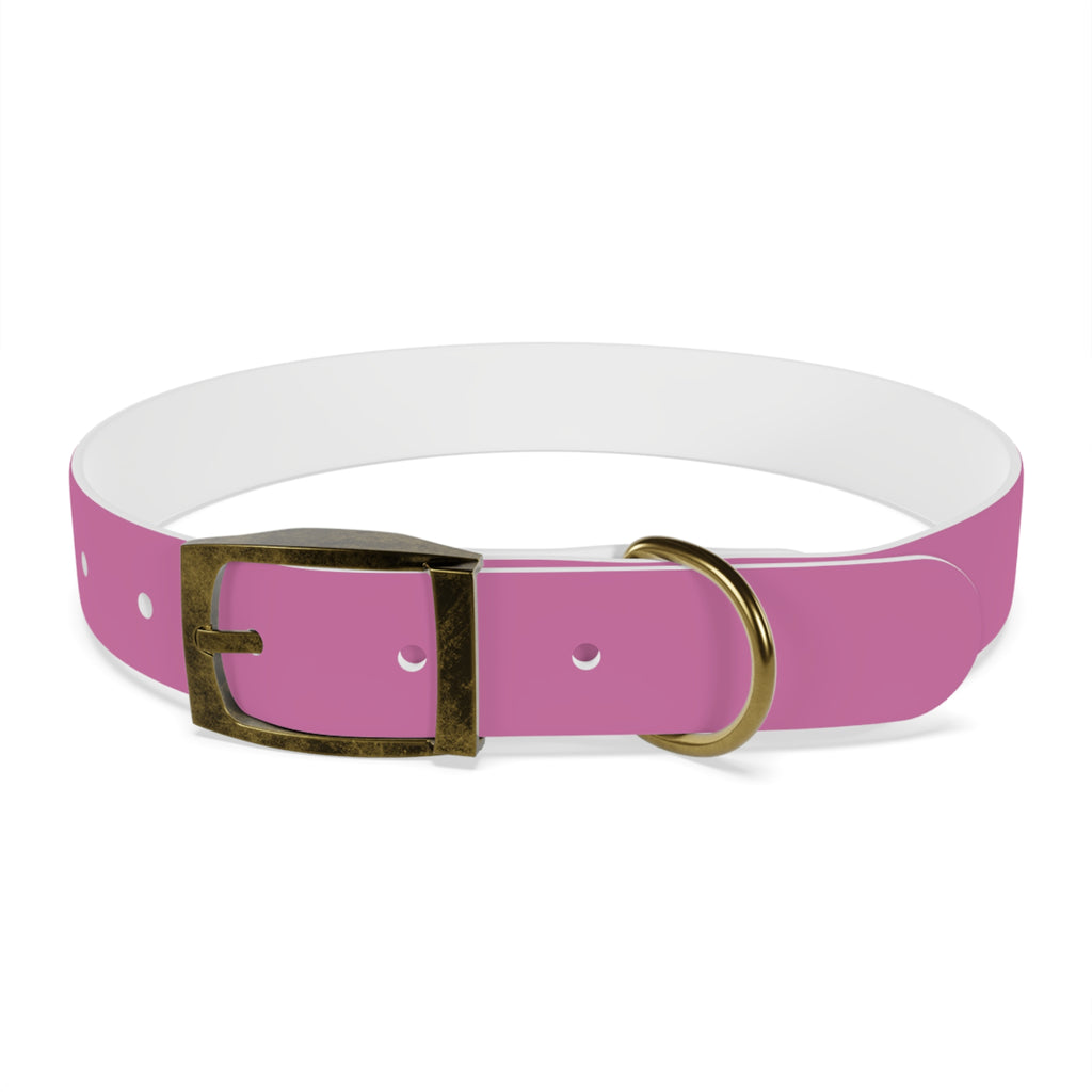 Durable Waterproof Dog Collar | Pink