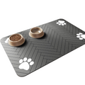 Absorbent Waterproof Dog Food Mat