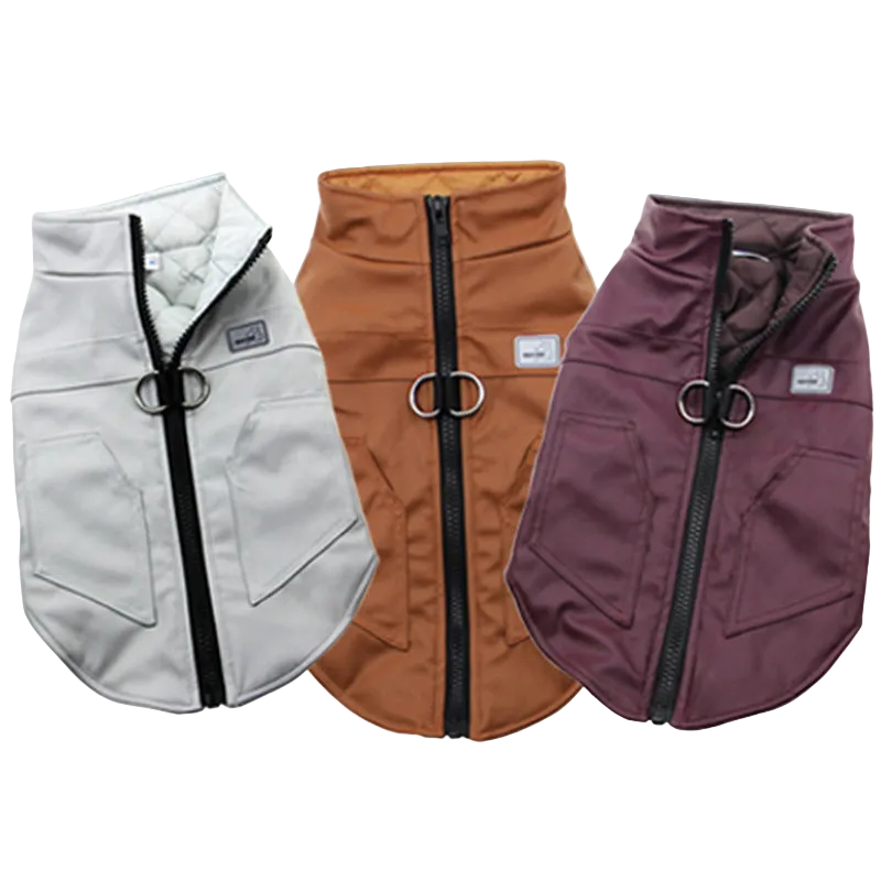 Winter Pets Keep Warm Vest Dog Cat Clothes