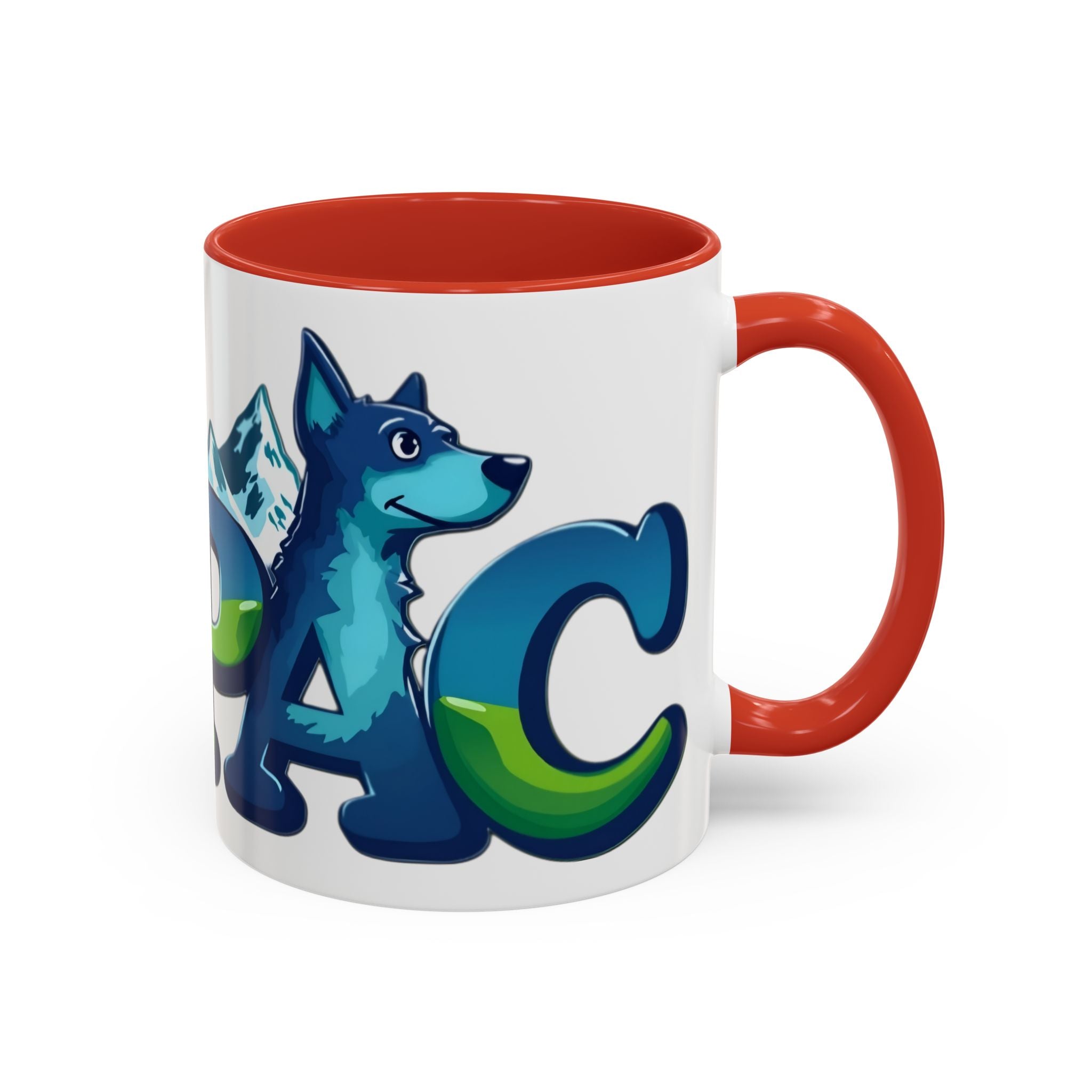 Puppy Adventure Center Ceramic Coffee Mug