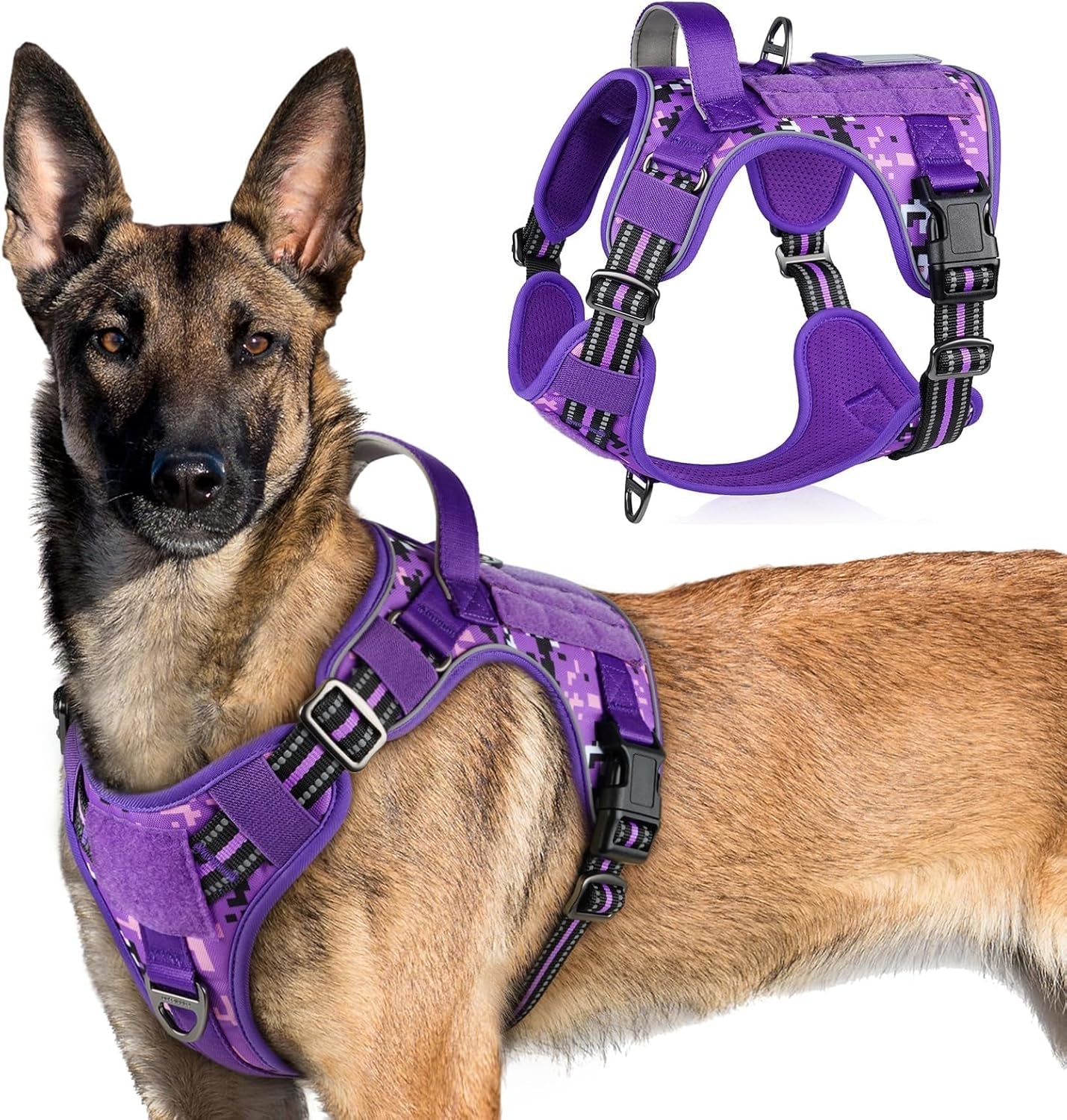 No Pull Tactical Dog Harness