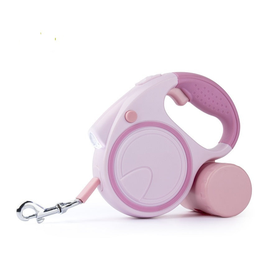 Small to medium-sized dog retractable leash