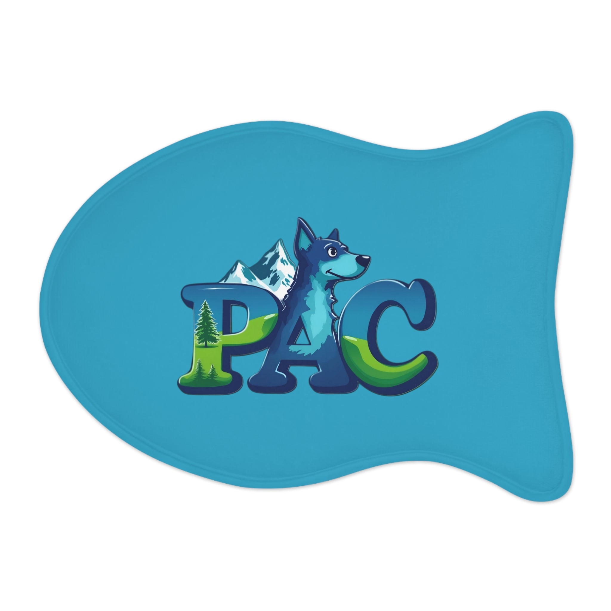 Puppy Adventure Center | Pet Feeding Mats | Turquoise