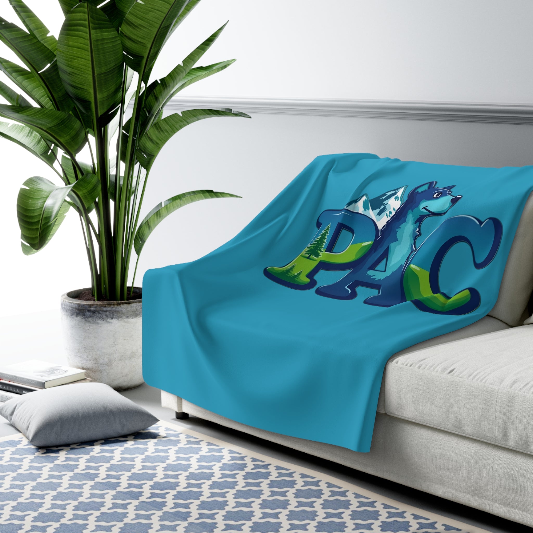 Puppy Adventure Center | Sherpa Fleece Blanket