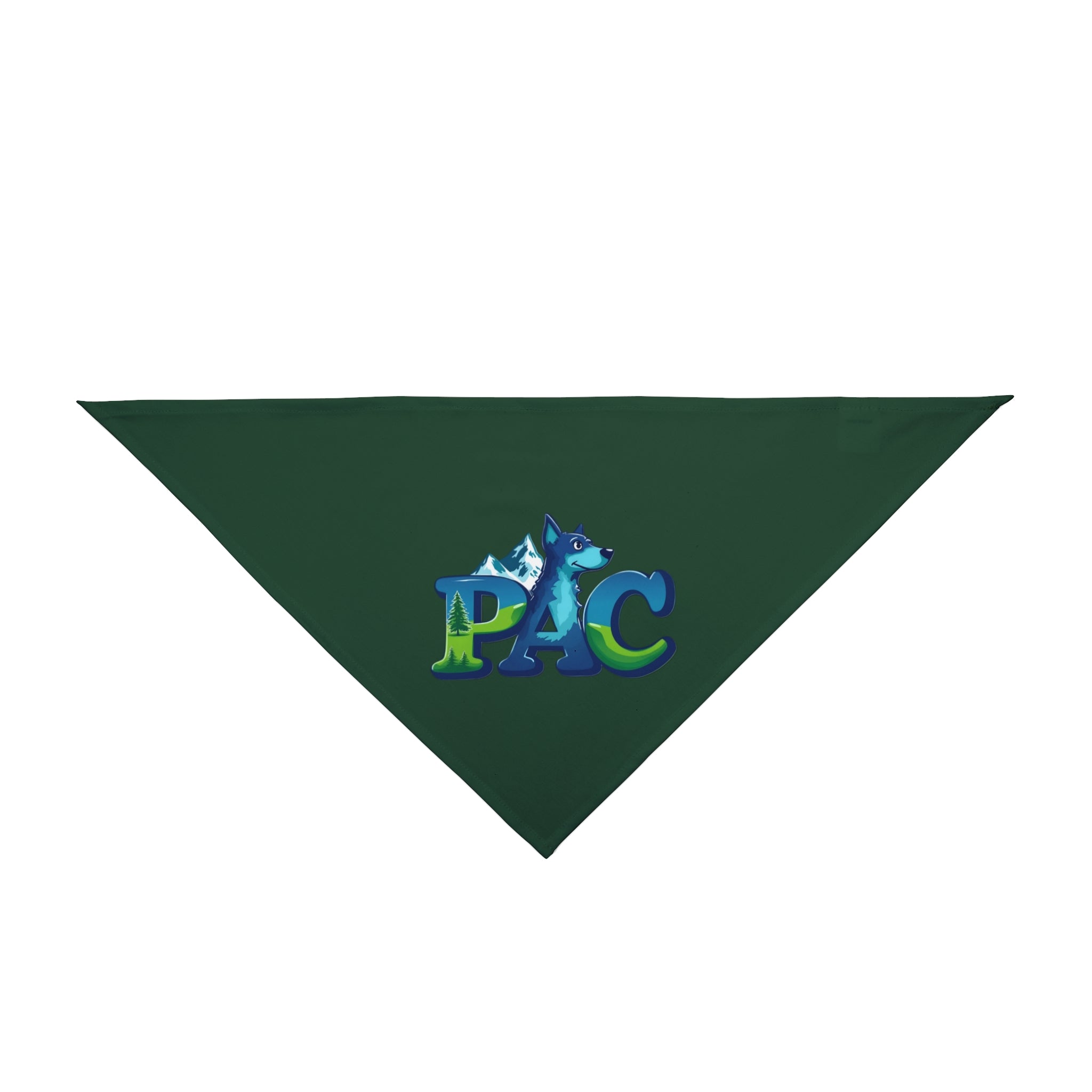 Puppy Adventure Center | Dog Bandana | Green