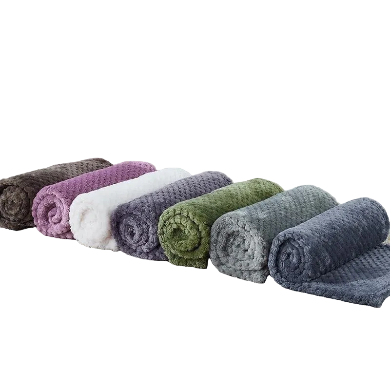 Summer Coral Fleece Blanket For Dogs Sleeping Pets