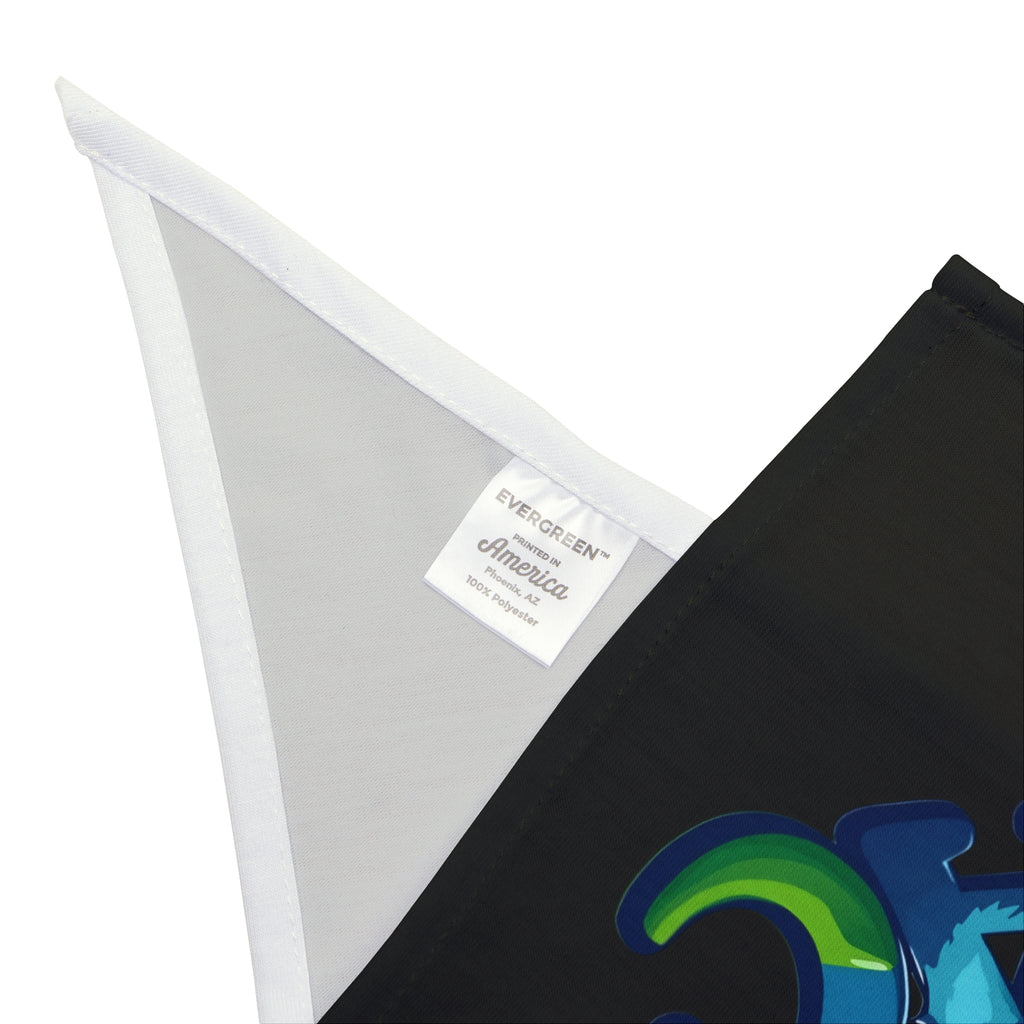 Puppy Adventure Center | Dog Bandana | Black