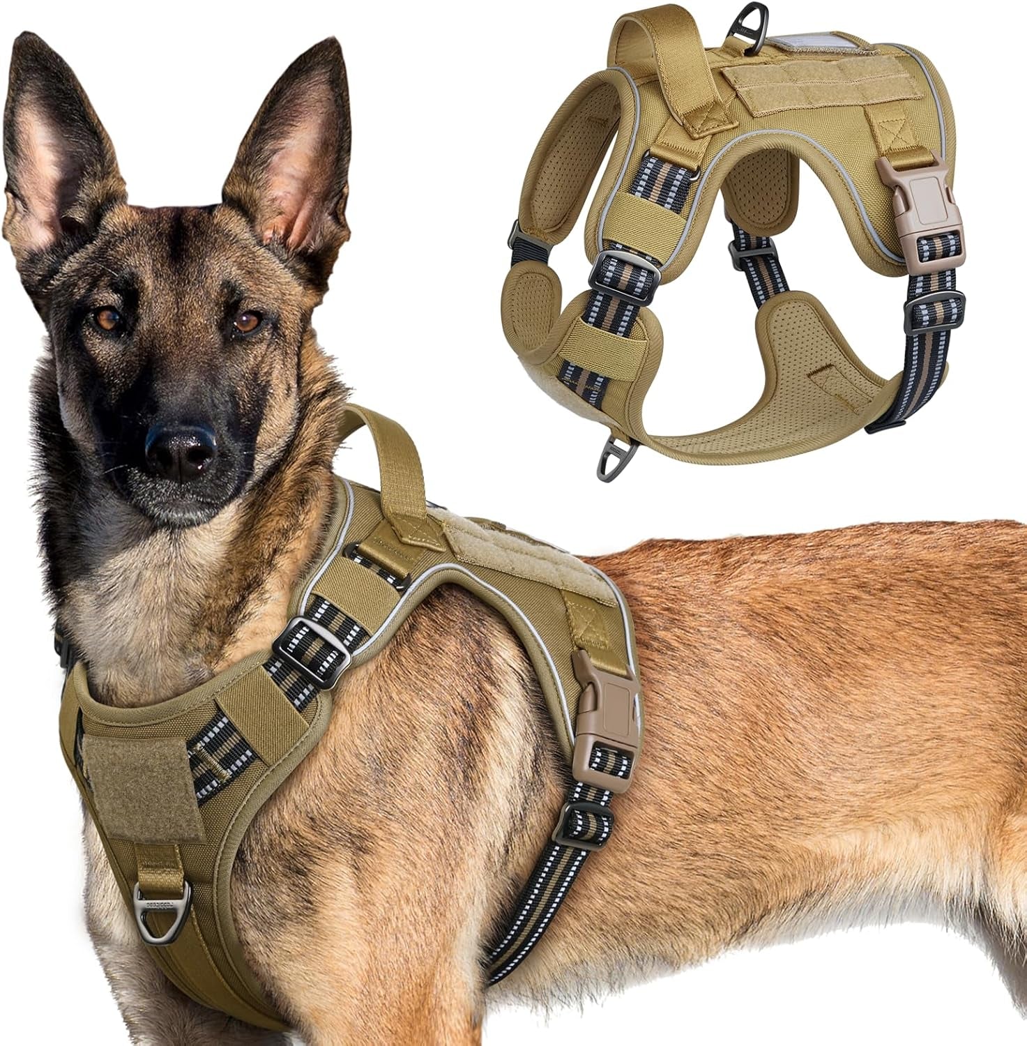 No Pull Tactical Dog Harness