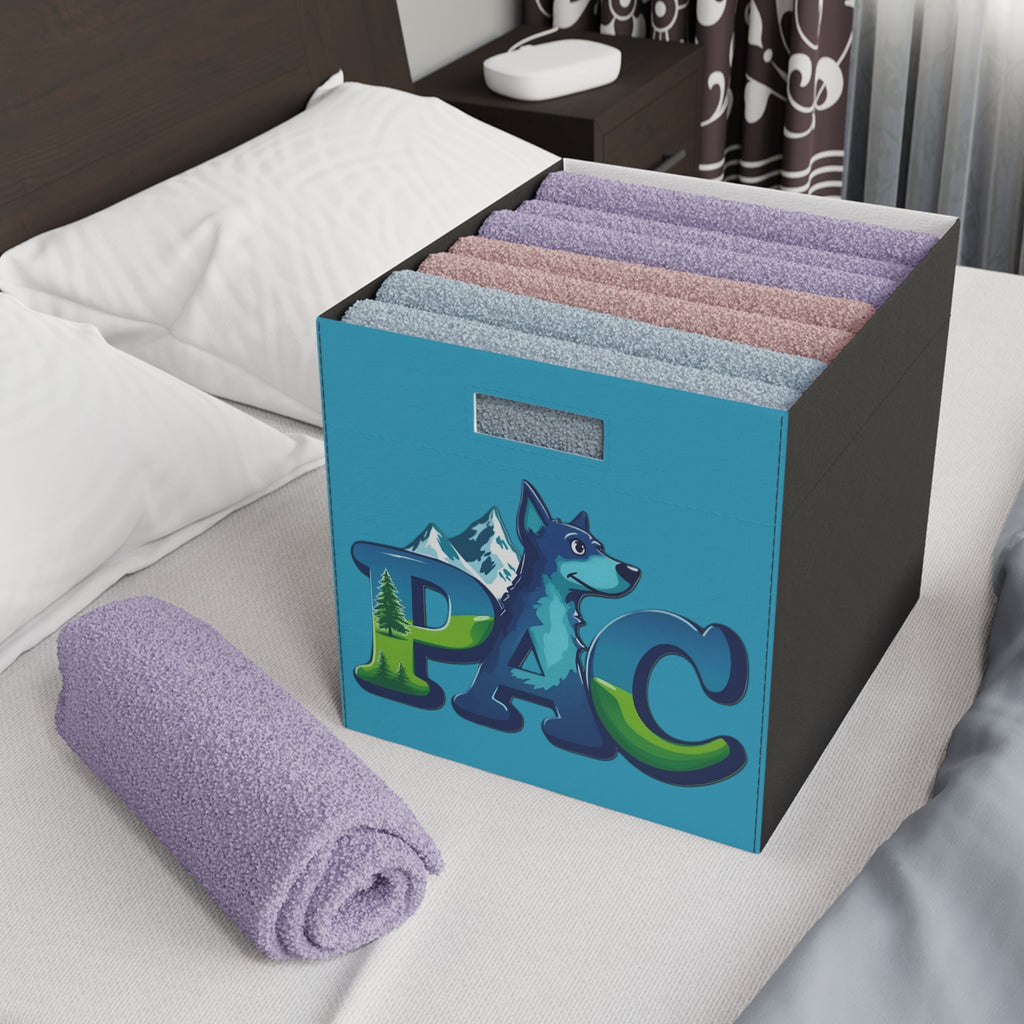 Puppy Adventure Center | Felt Toy Box | Turquoise