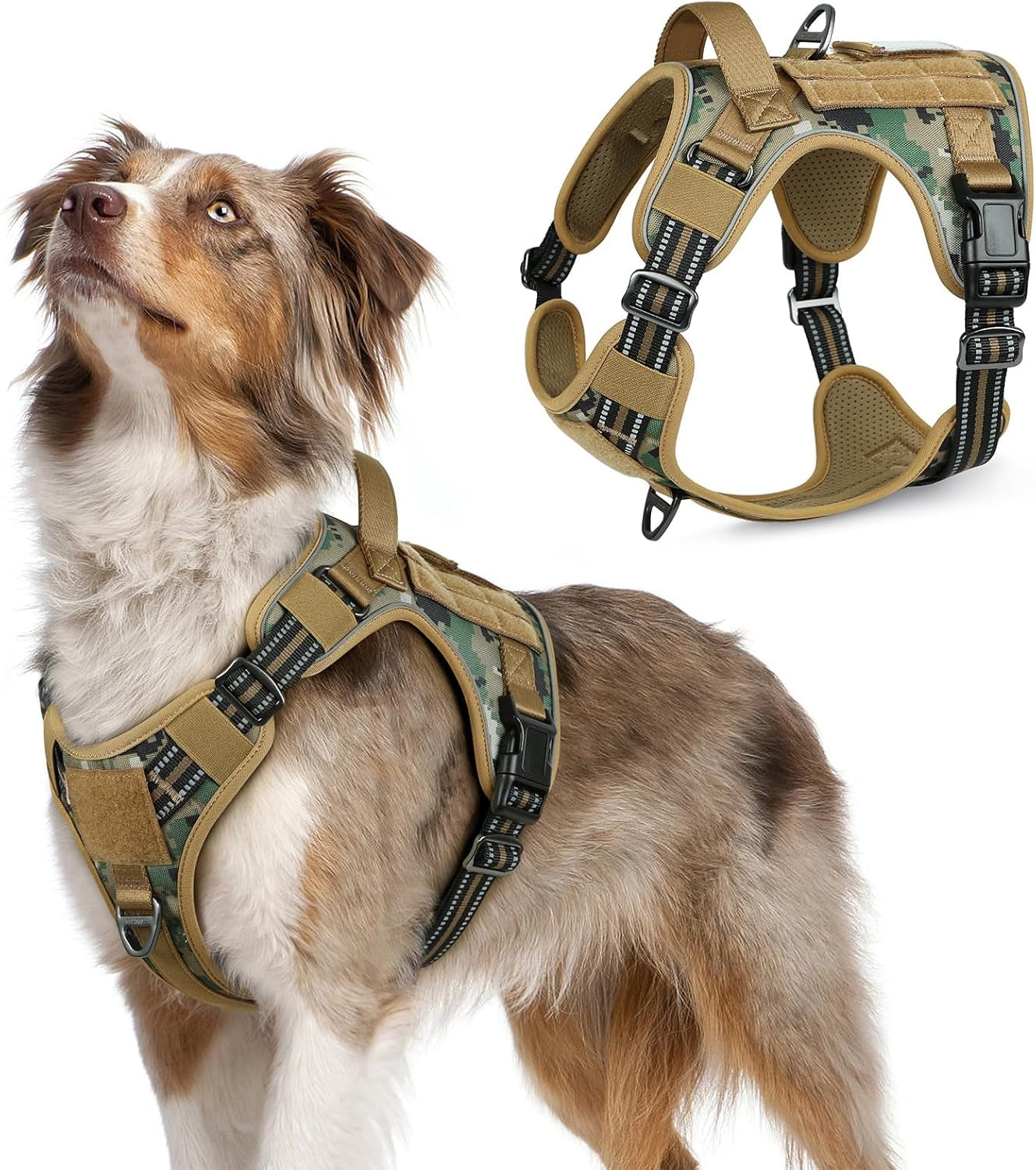 No Pull Tactical Dog Harness