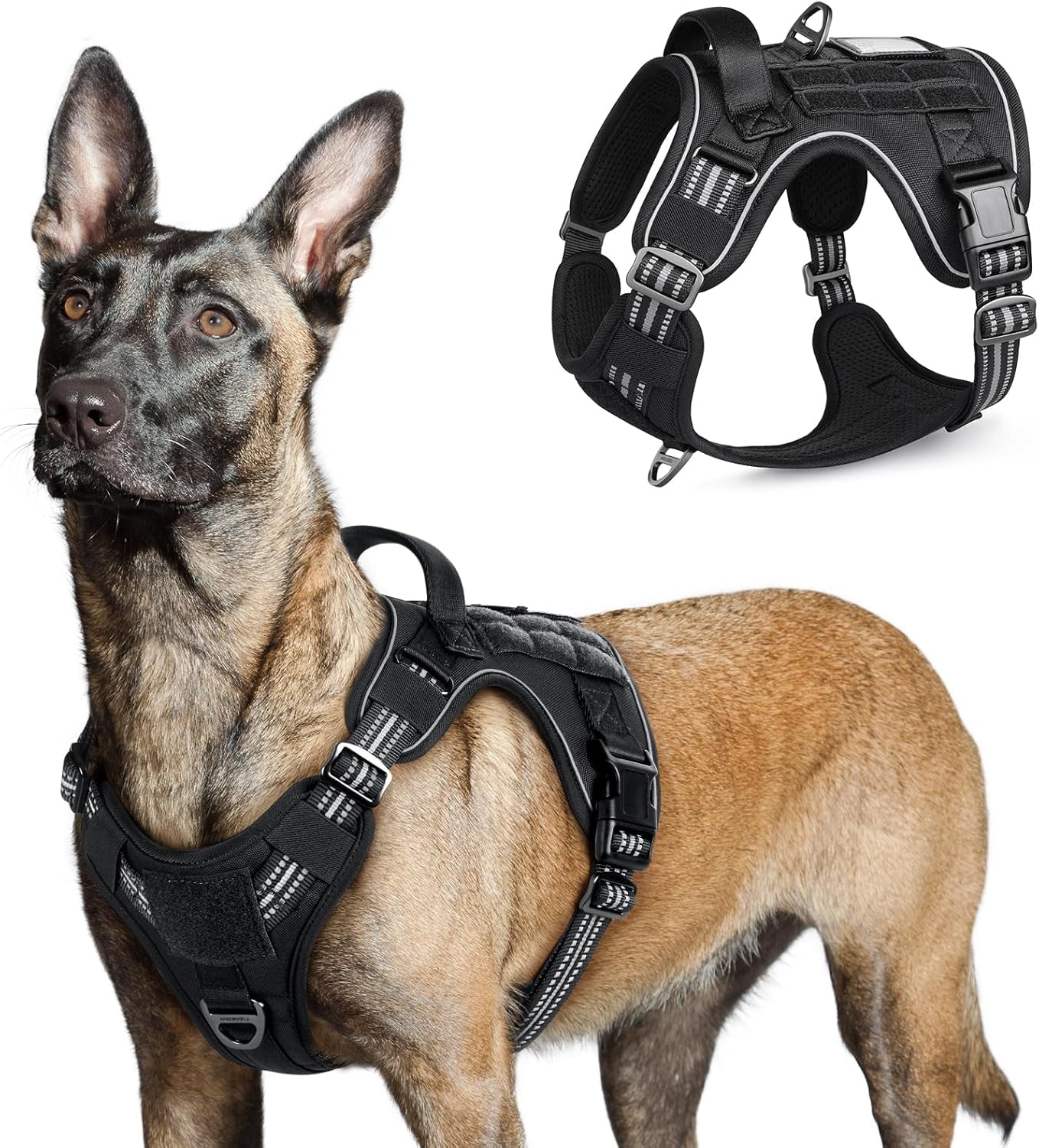 No Pull Tactical Dog Harness
