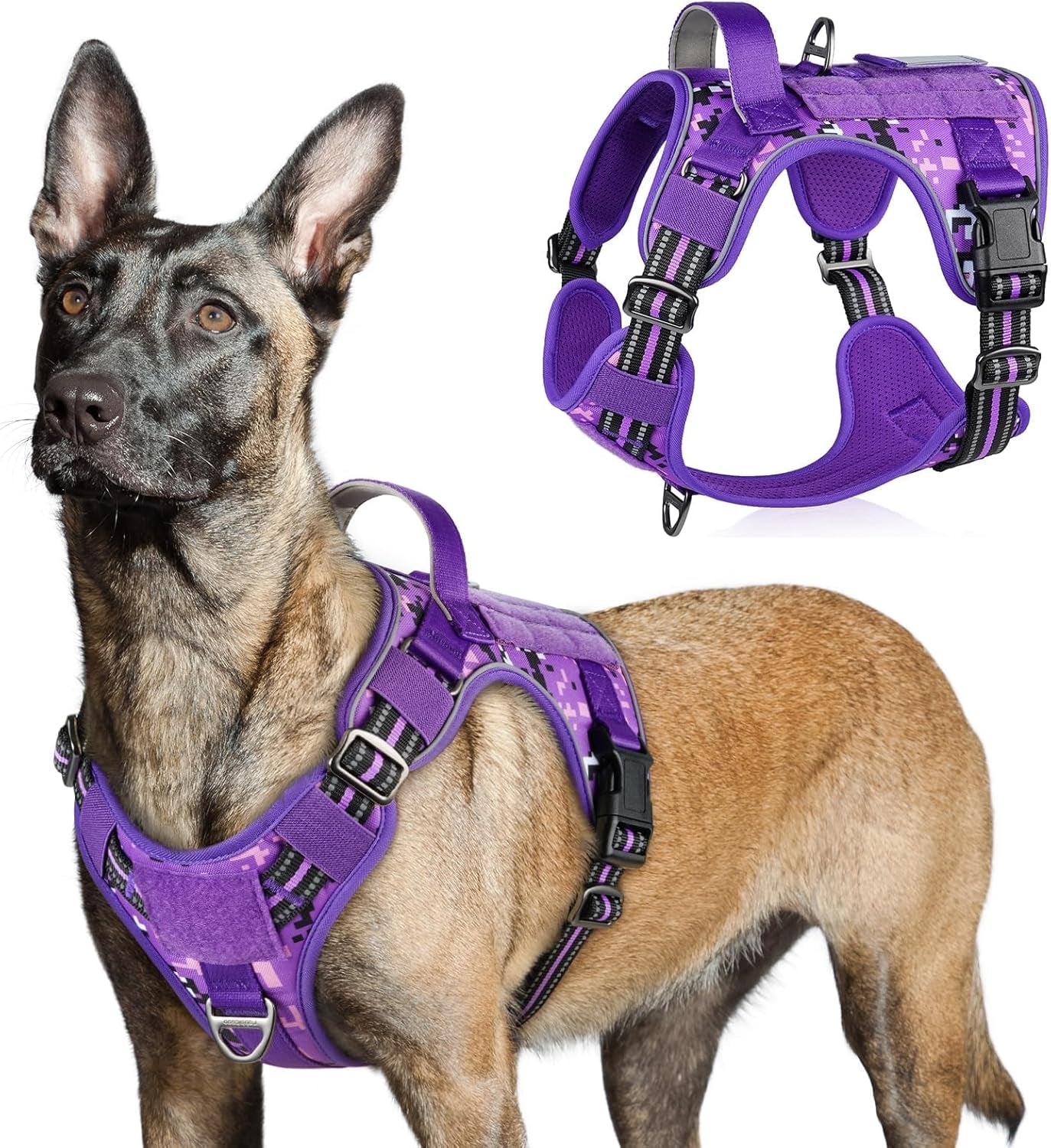 No Pull Tactical Dog Harness
