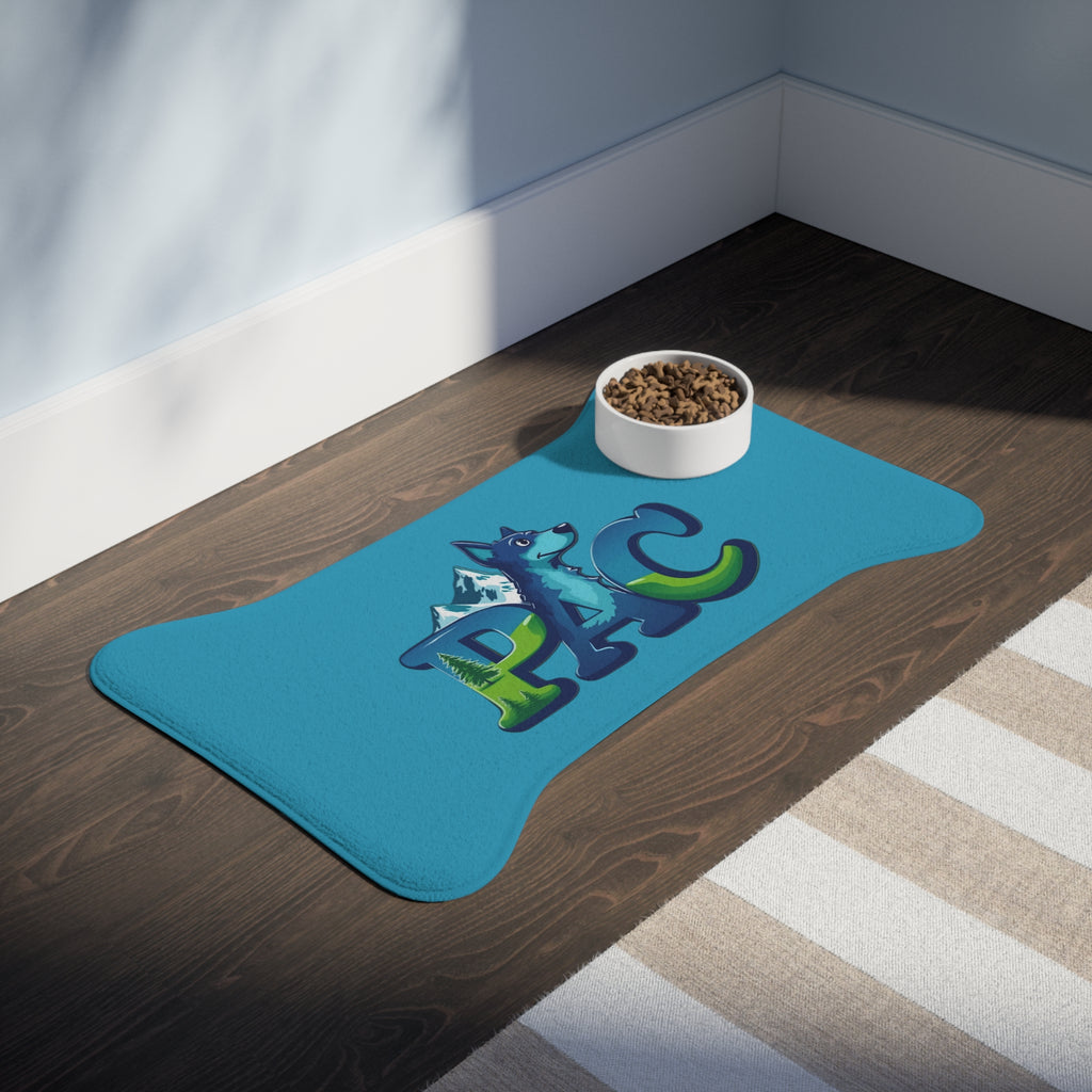 Puppy Adventure Center | Pet Feeding Mats | Turquoise