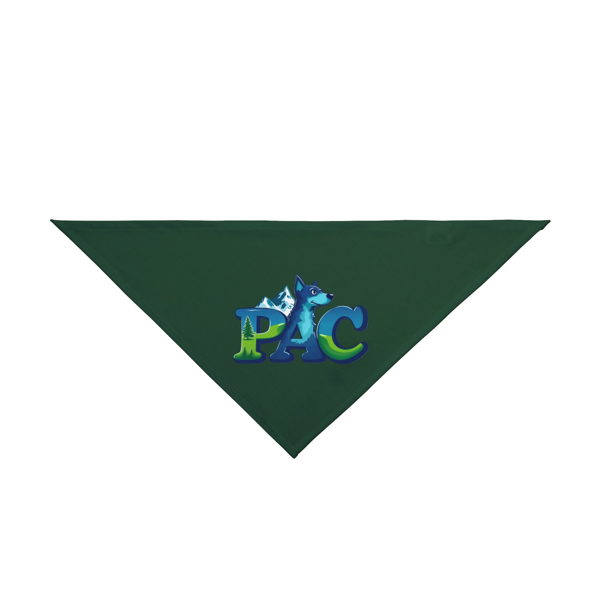 Puppy Adventure Center | Dog Bandana | Green