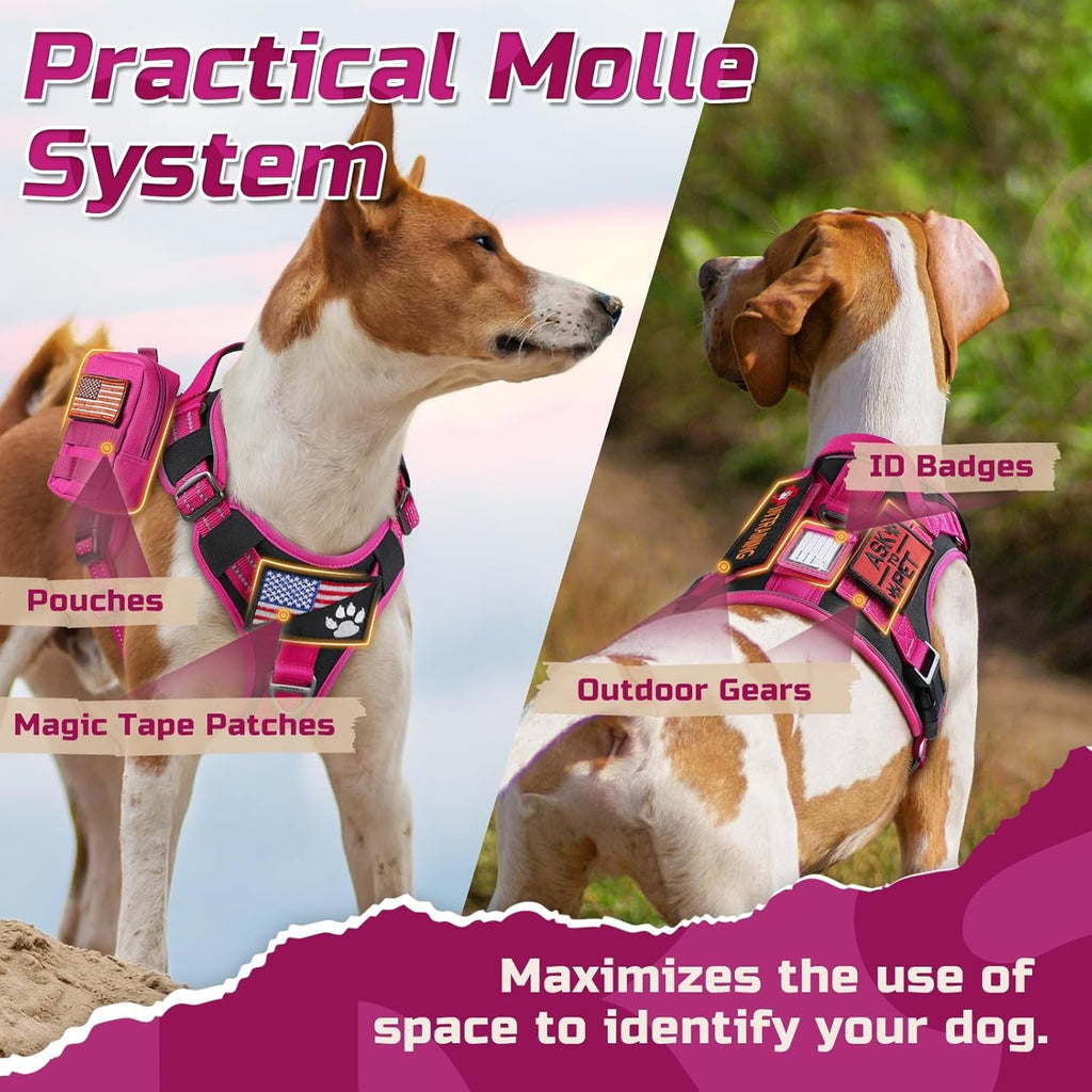 No Pull Tactical Dog Harness