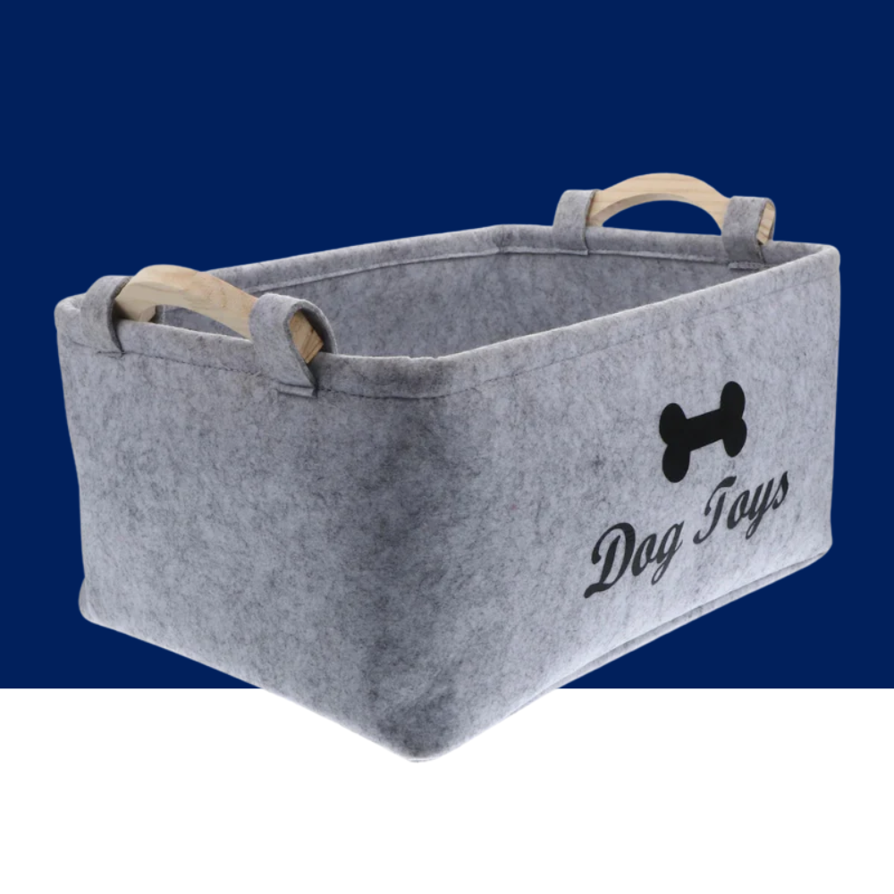 Dog Toy Storage Basket