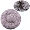 Round Plush Pet Bed for Large & Medium Dogs