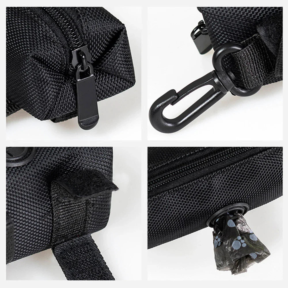 1PC Pet Waste Bag Dispenser Dog Poop Bags Storage Bag Pet Supplies Doggie Poo Bag Holder for Clean up