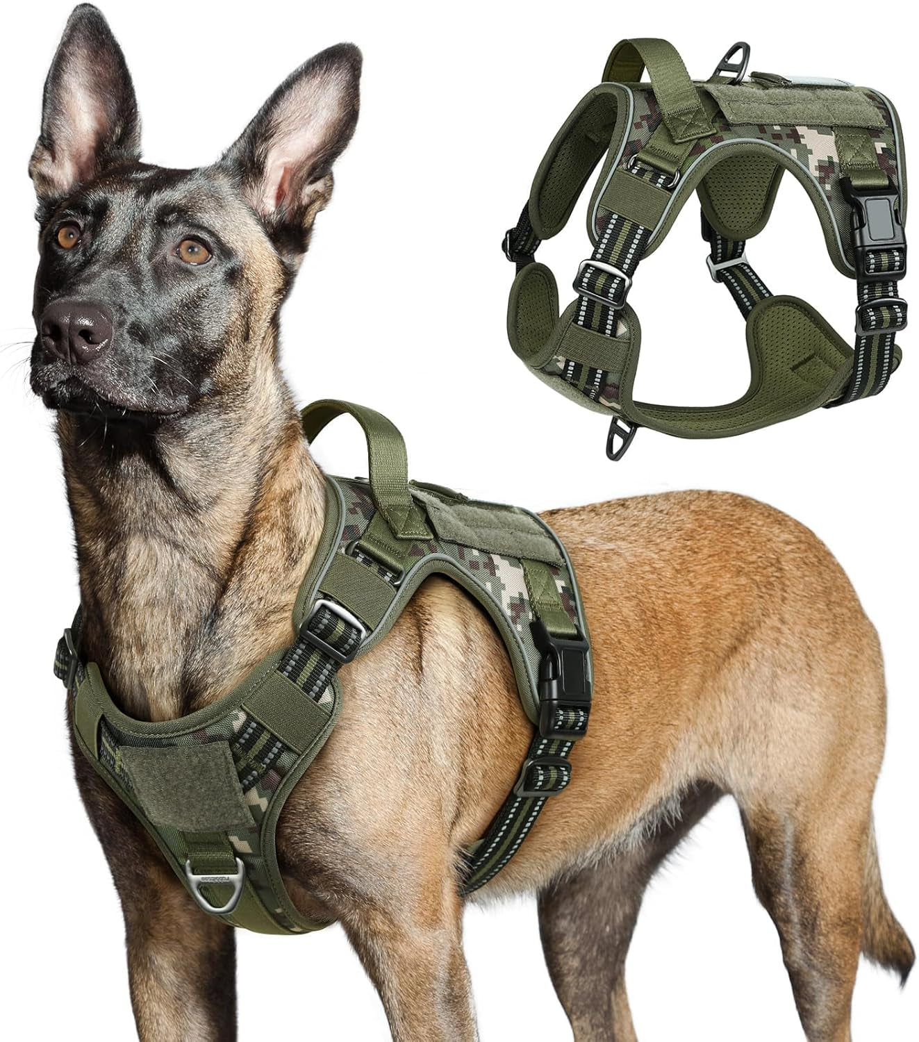 No Pull Tactical Dog Harness