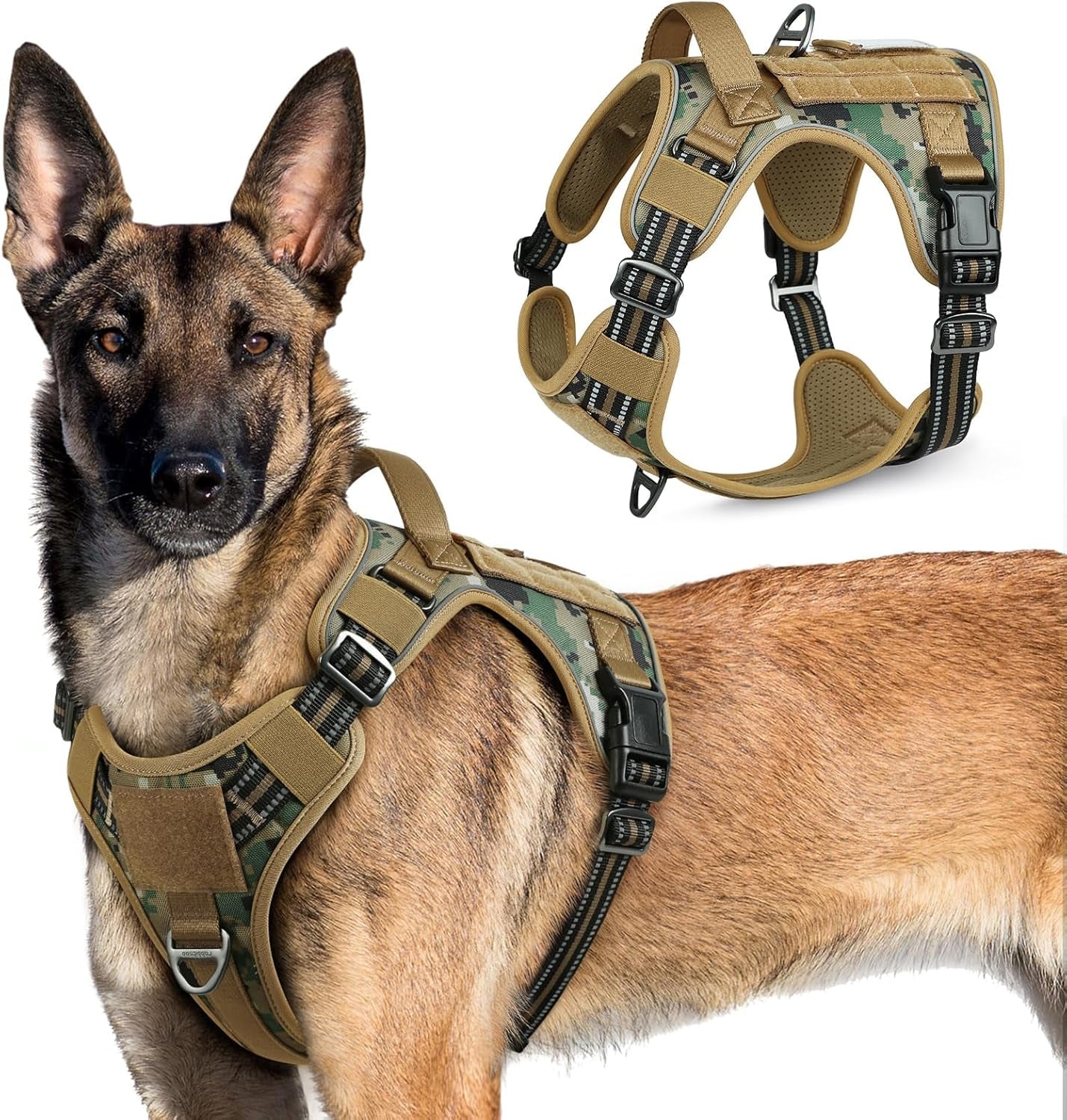 No Pull Tactical Dog Harness
