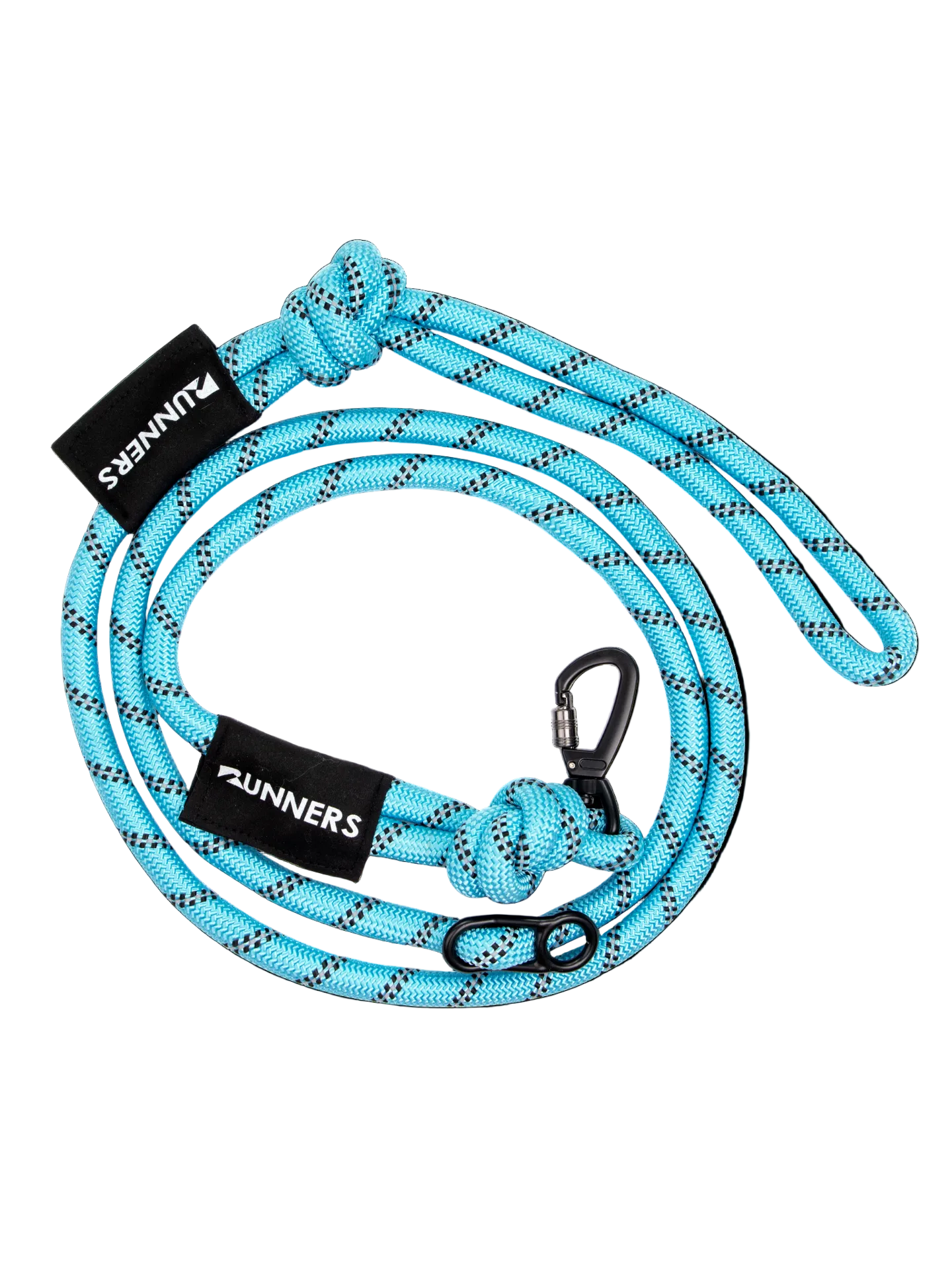 Aqua Blue Runners Hands-Free Dog Leash