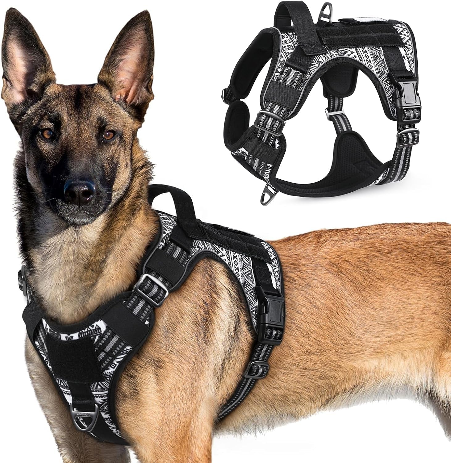 No Pull Tactical Dog Harness