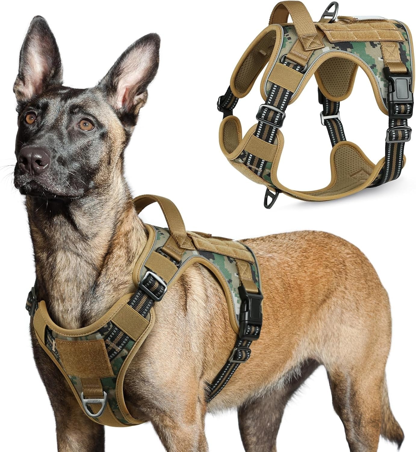 No Pull Tactical Dog Harness