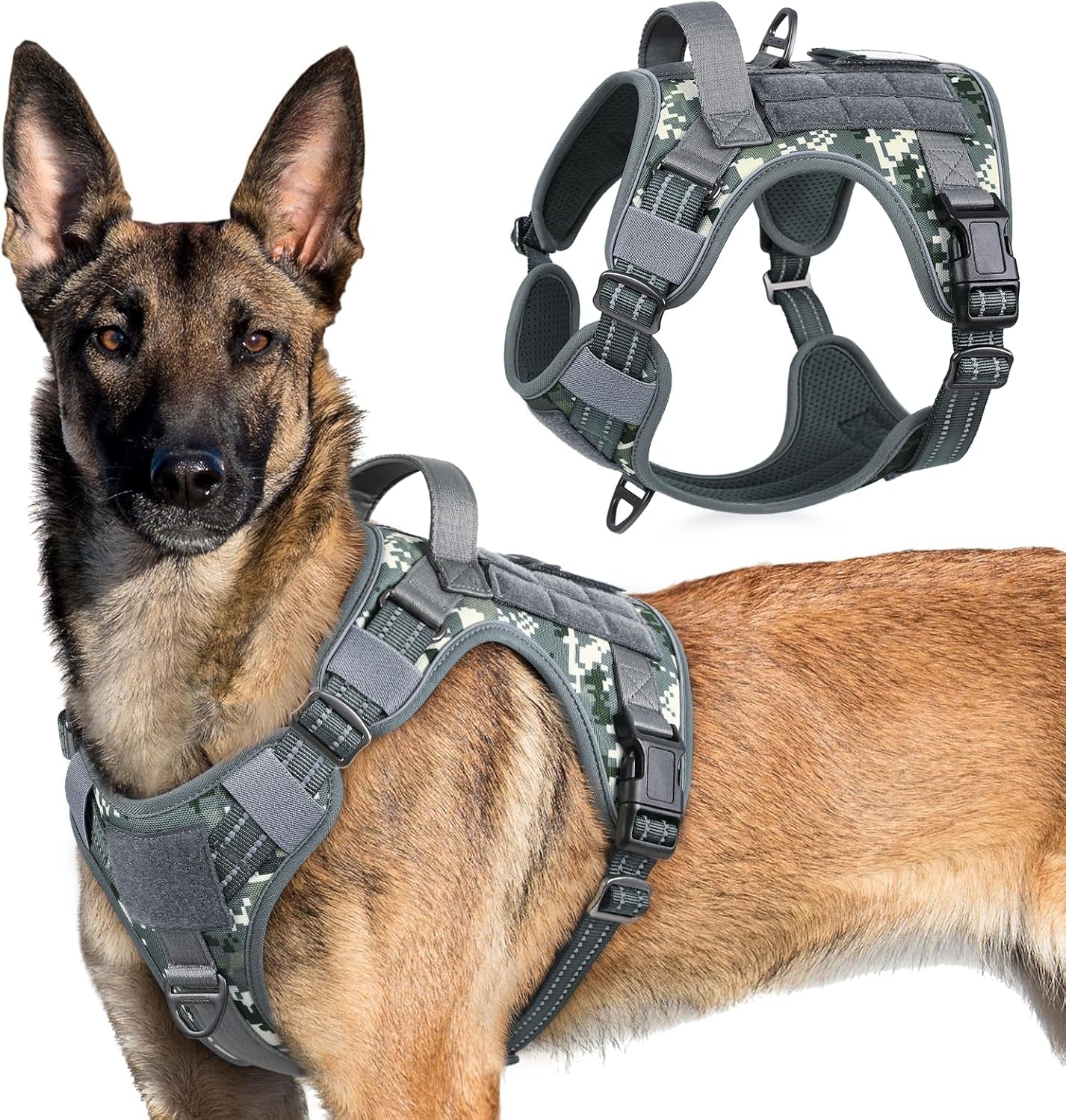No Pull Tactical Dog Harness