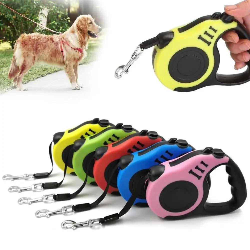 Automatic Retractable Nylon Dog leash