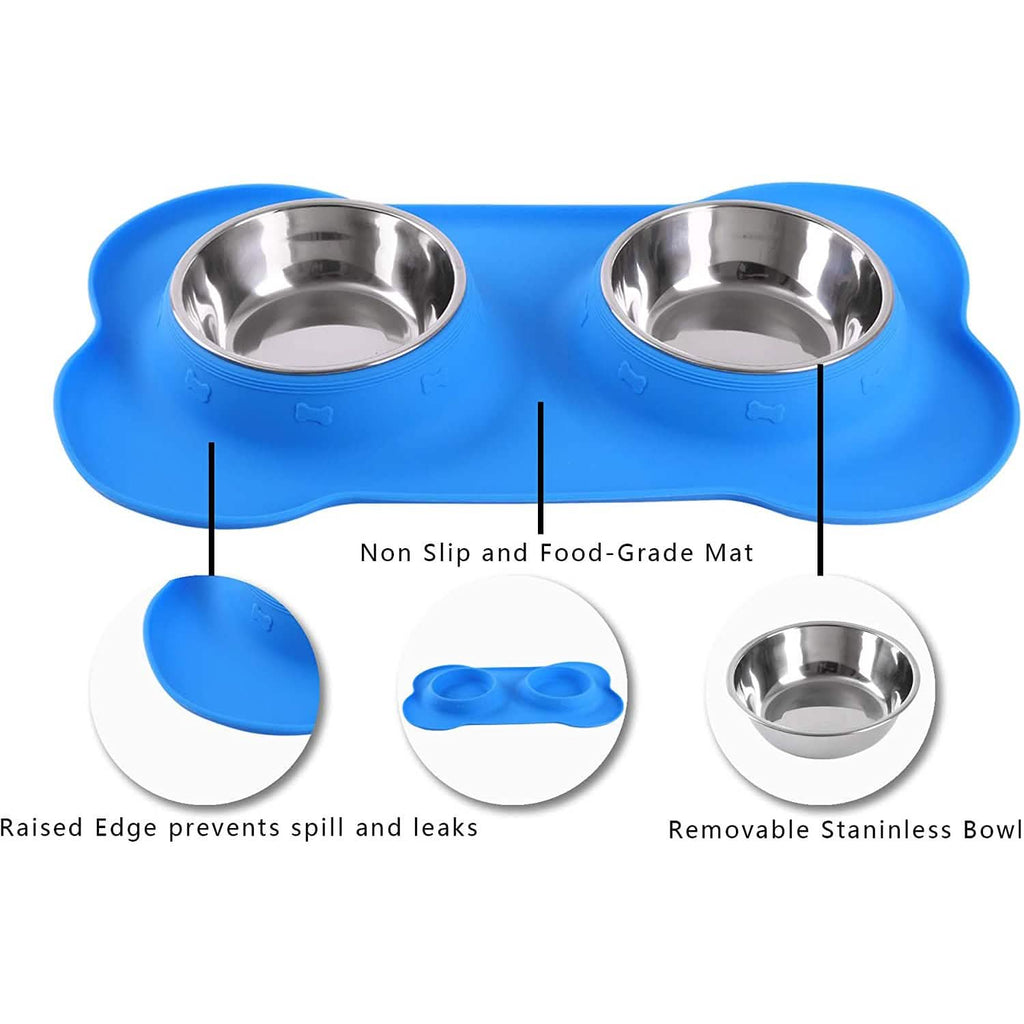 Hubulk 2 Stainless Steel Dog Bowl