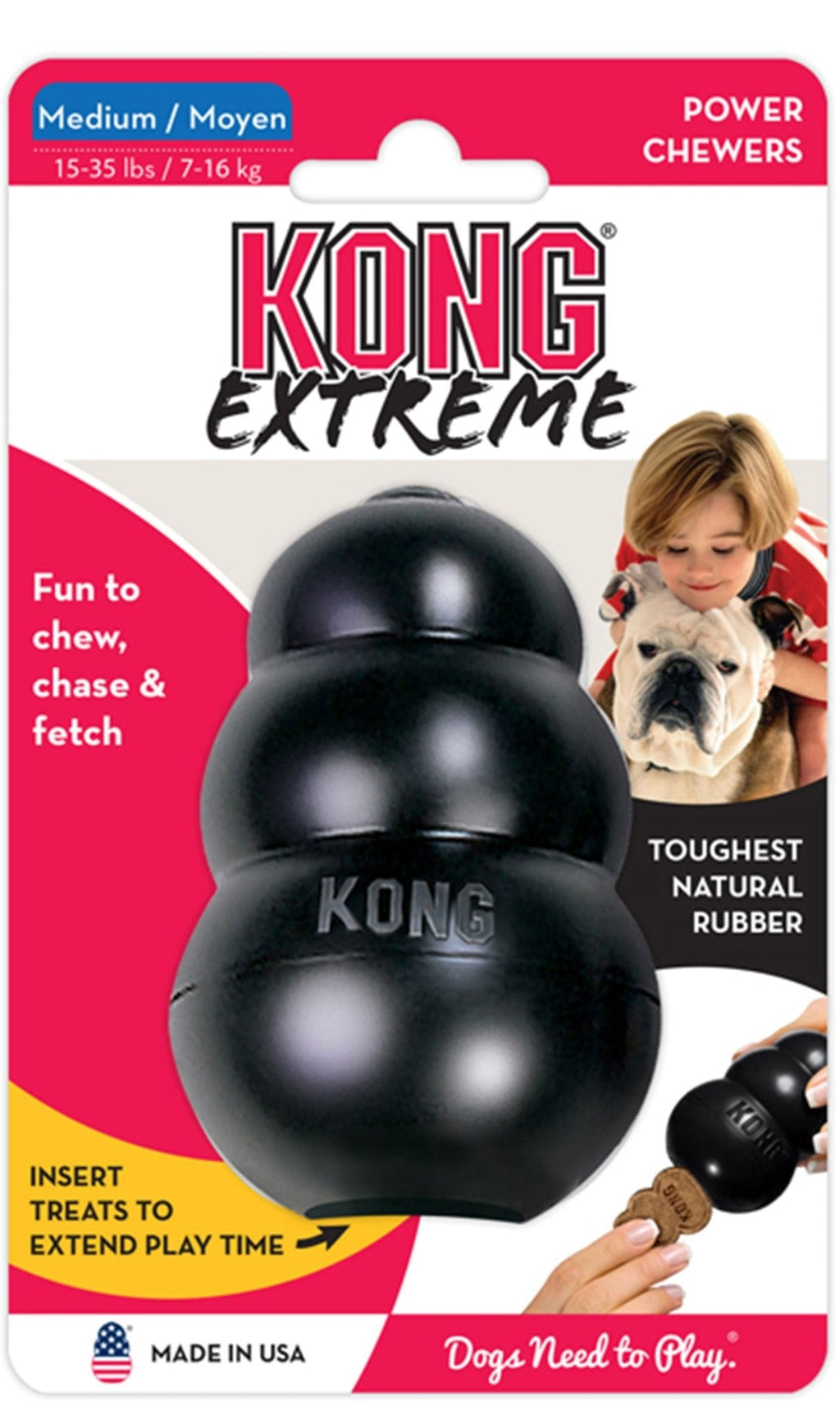KONG Extreme Treat-Stuffing Dog Toy