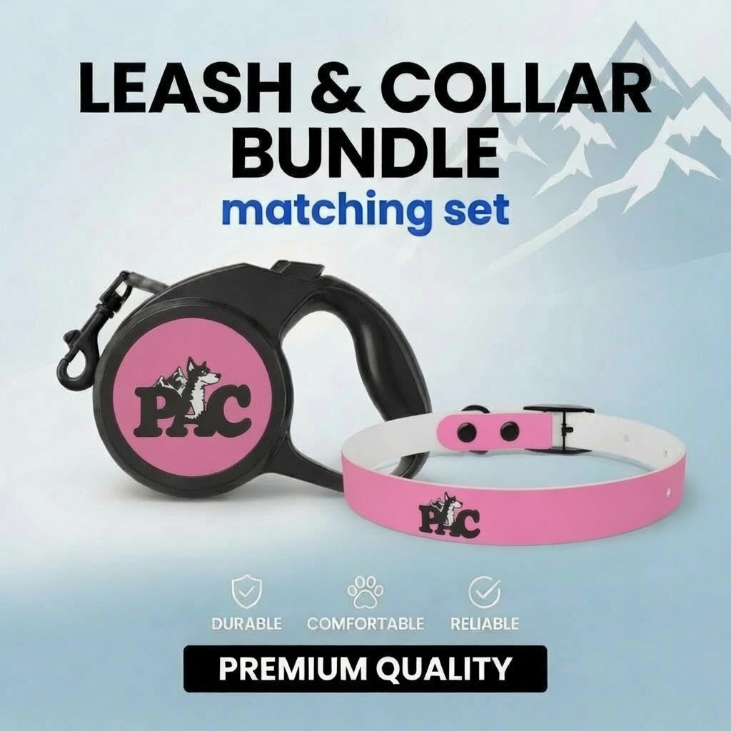 PAC Leash-Collar Bundle | Pink