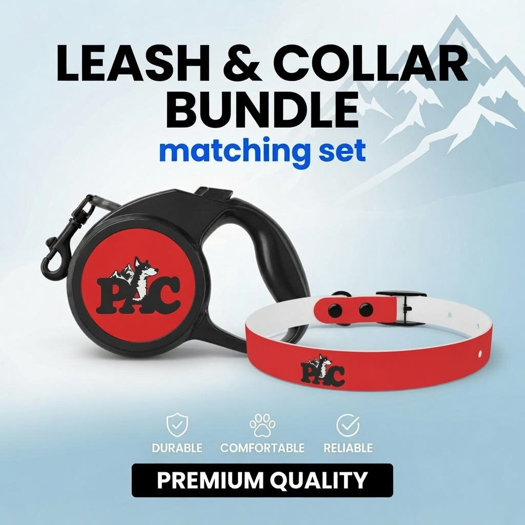 PAC Leash-Collar Bundle | Red