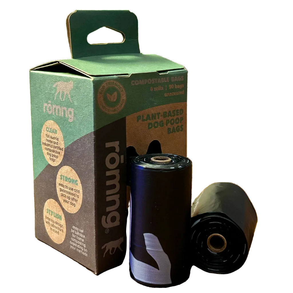 compostable plant-based dog poop bags